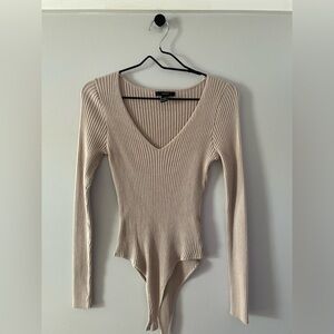 Women’s ribbed bodysuit